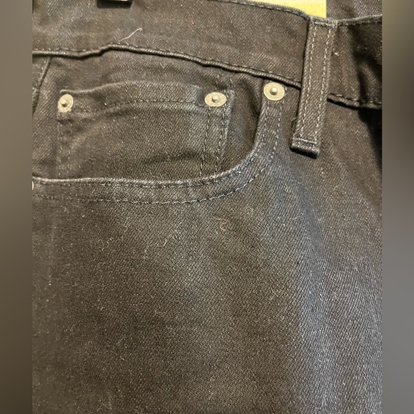 Levi’s 512 Slim Taper Stretch  Flex Men’s Black Jeans 33x32 NWT - Picture 4 of 16